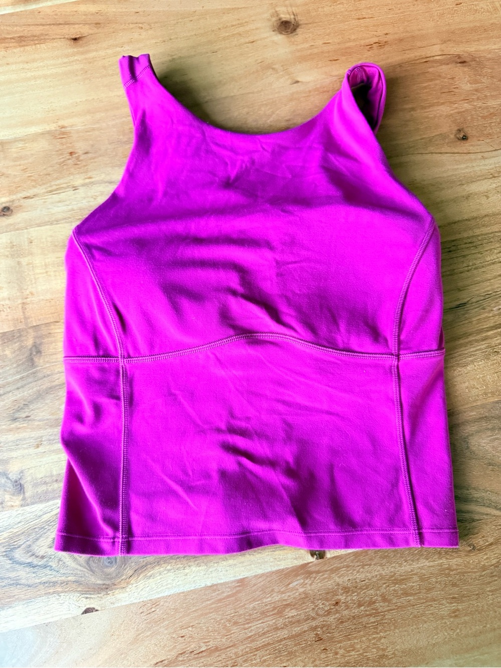 lululemon Key to Balance Built in Bra Performance Tank - Ripened Raspberry